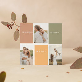 Foto de Colagem da Família | Agradecido Grateful