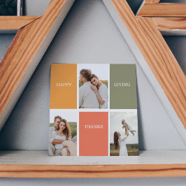 Foto de Colagem da Família Moderna | Ação de Graça