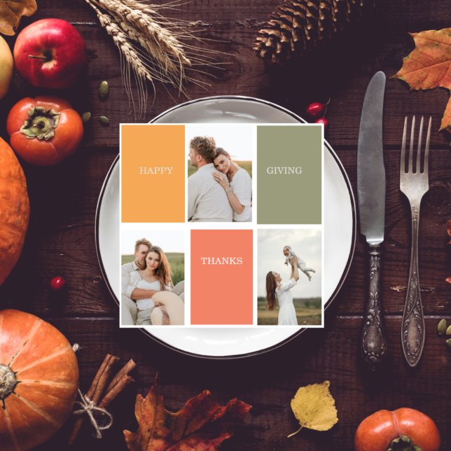 Foto de Colagem da Família Moderna | Ação de Graça (Criador carregado)