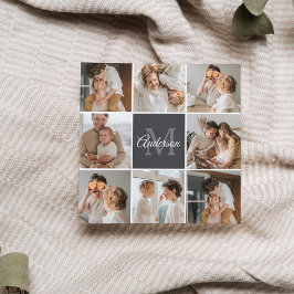 Foto de Colagem da Família Moderna e Presente Pers