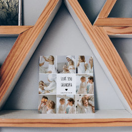 Foto de Colagem Moderna Ama Seu Avô Melhor Present