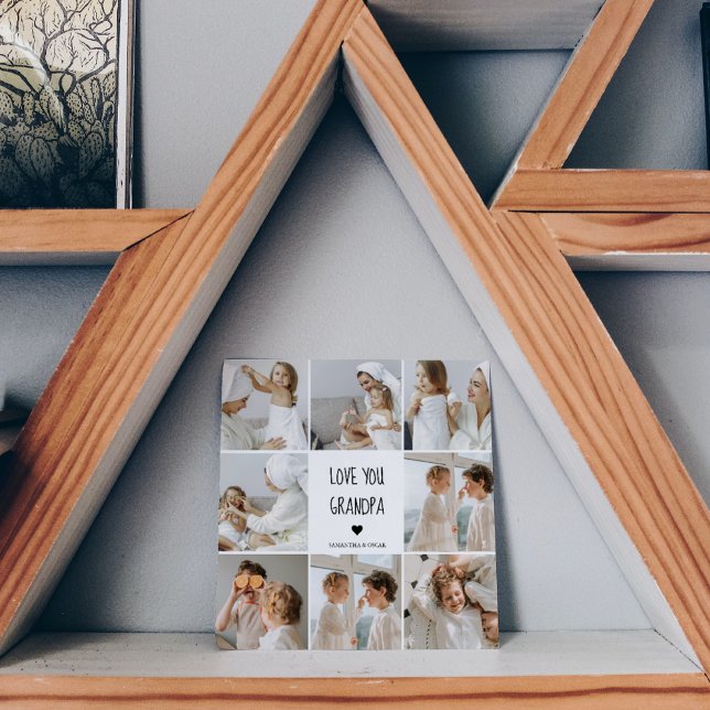 Foto de Colagem Moderna Ama Seu Avô Melhor Present (Criador carregado)