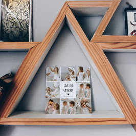 Foto de Colagem Moderna Ama Sua Avó Melhor Present