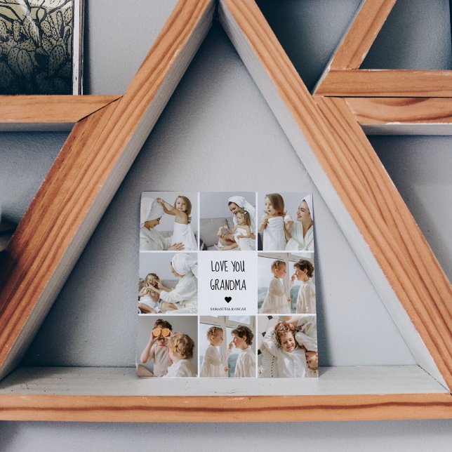 Foto de Colagem Moderna Ama Sua Avó Melhor Present (Criador carregado)