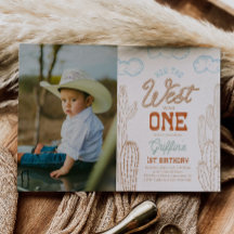 Foto de como o Ocidente foi um convite de aniversá