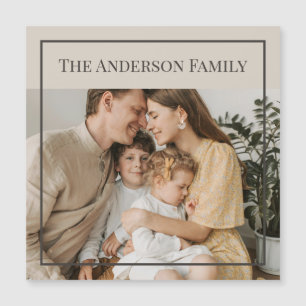 Foto de Família Personalizada Nome da Família Pe