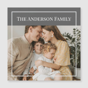 Foto de Família Personalizada Nome da Família Pe