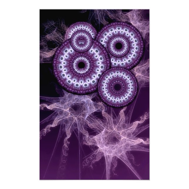 Foto de Fantasia Purple Psychedelic Doorways (Frente)