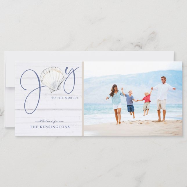 Foto de Feriado Russo de Alegria de Natal Náutico (Frente)