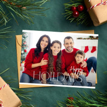 Foto de feriados felizes minimalistas do MOD Ele