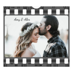 Foto de filme com fita personalizada modelo de fot