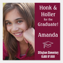 Foto de formatura de Honk e Holler