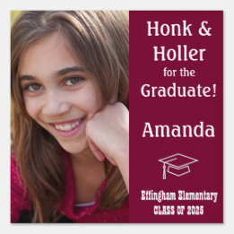 Foto de formatura de Honk e Holler