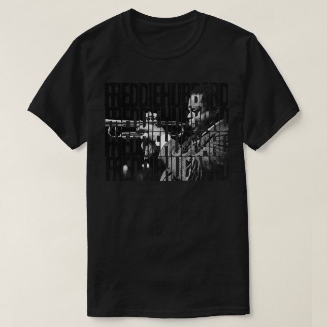 Foto De Freddie Hubbard Do Nome T-Shirt (Frente do Design)