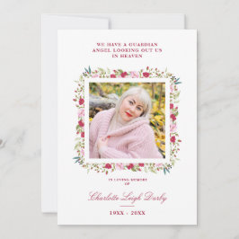 Foto de Garland Floral Botânica, Rosa e Vermelho