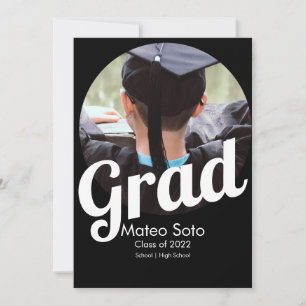 Foto de Graduação Preto e Branco Anúncio em Negrit