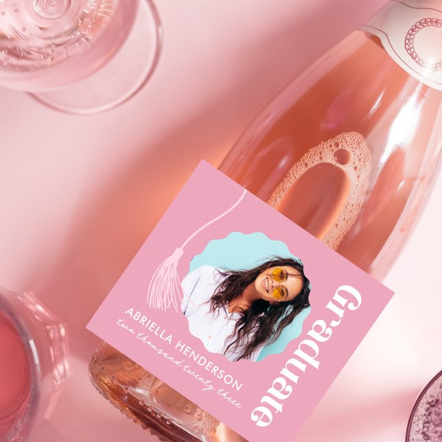 Foto de Graduação Rosa na Moda (Criador carregado)