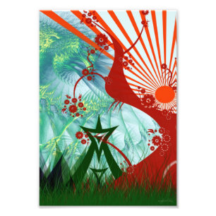 Foto de Impressão de Arte do Festival de Verão