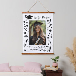 Foto de Lembrança de Formatura com Doodle Personal