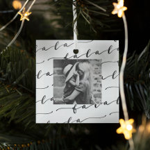 Foto de Natal da Caligrafia Branca LA