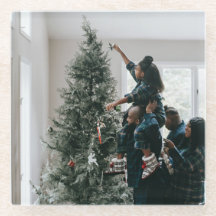 Foto de Natal Personalizada para Duas Famílias Lat