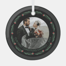 Foto de Natal Personalizada Primeiro Casado
