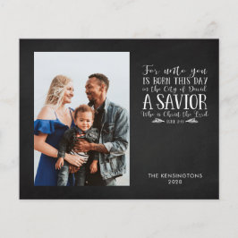 Foto de Natal Verso do Orçamento