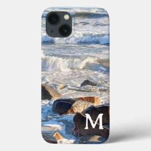 Foto de Ocean Waves e Rocks Personalizada Inicial
