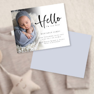 Foto de Orçamento Alô Menino Azul Anúncio de Nasci