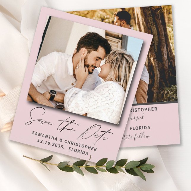 Foto de Orçamento Moderno Salva o Convite de Data (Criador carregado)