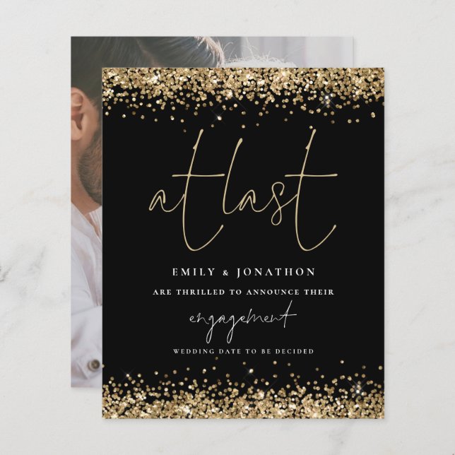 Foto De Orçamento No Último Noivado Dourado Da Gli (Frente/Verso)