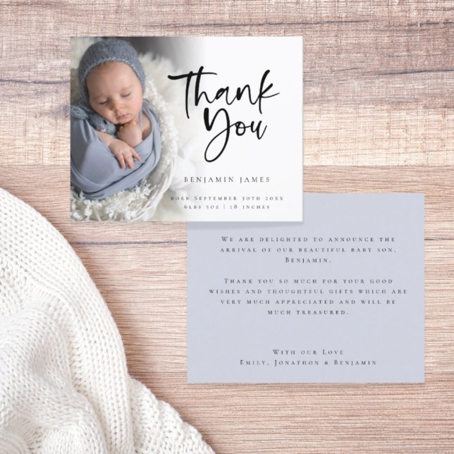 Foto de Orçamento Obrigado Anúncio de Nascimento (Criador carregado)