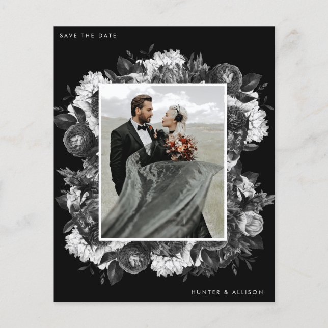 Foto de Orçamento Salvar o Folheto de Data (Frente)