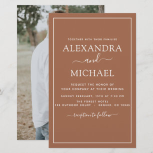 Foto de Orçamento Terracotta Boho Casamento Simpl