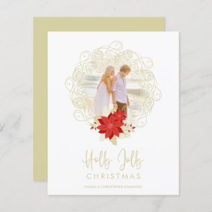 Foto de Ornamento de Ouros Floreados Barata Natal