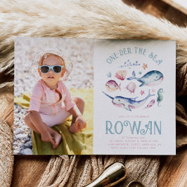 Foto de Rapariga - Convite de Aniversário do Mar