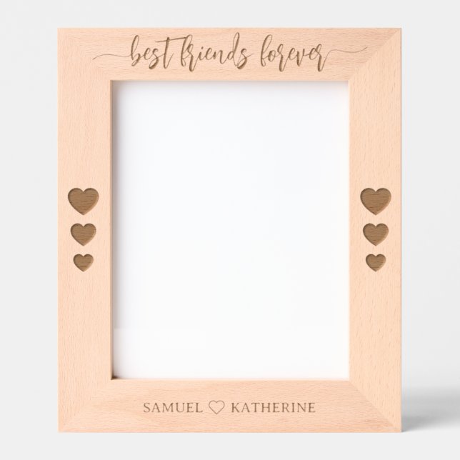 Foto de Valentim em Madeira Personalizada (Front)