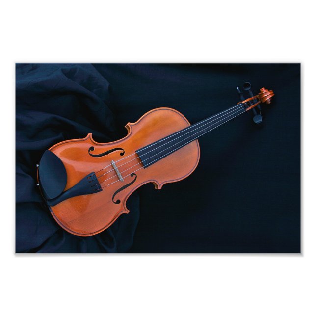 Foto de Violino em Closeup (Frente)