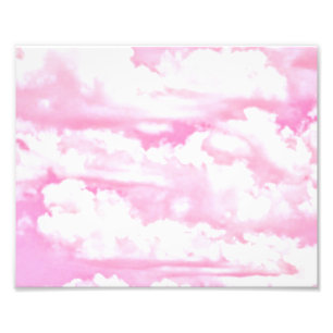 Foto Decoração cor-de-rosa feliz macia das nuvens