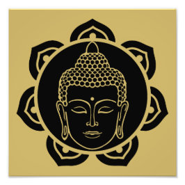 Foto Decoração de Arte de Muro de Buda