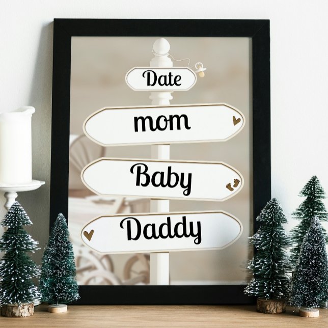 Foto Decoração de Parede para Chá de Bebê (Baby Shower Wall Art)