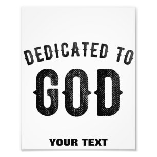 FOTO DEDICADO A DEUS TEXTO NEGRO PERSONALIZÁVEL LEGAL