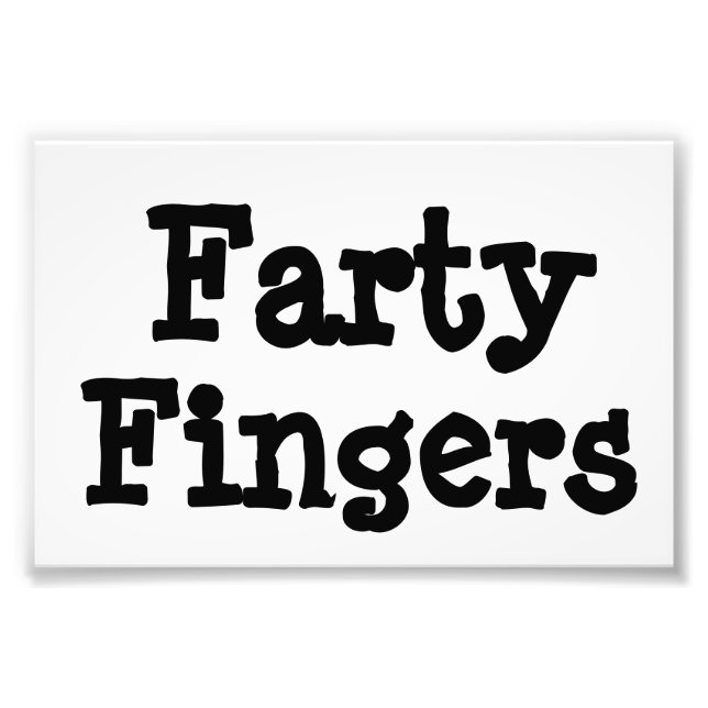 Foto Dedos de Farty (Frente)
