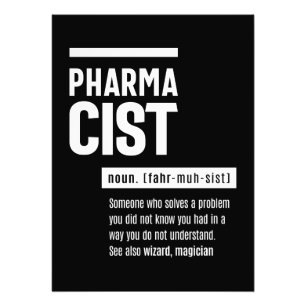 Foto Definição de Farmacêutico Clássico de Presente Eng