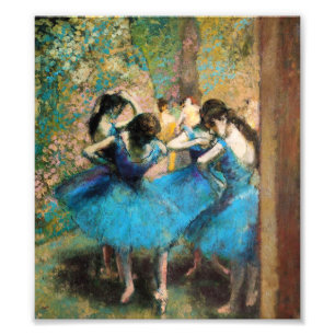 Foto Degas Blue Dancers
