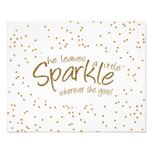 Foto Deixa uma faísca pequena onde quer que vai