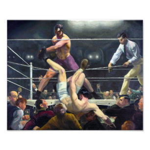 Foto Dempsey e Firpo   George Bellows  