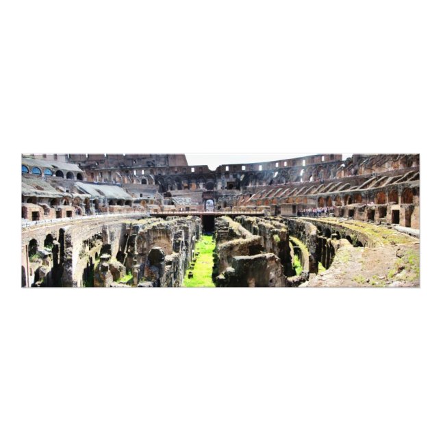 Foto Dentro do Panorâmico Colósseo Romano (Frente)