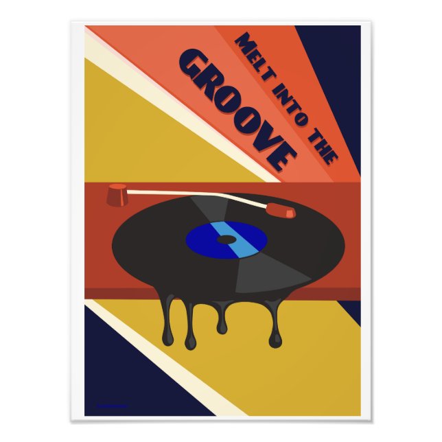 Foto Derreter no Poster do Groove (Frente)