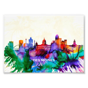 Foto Des Moines Skyline